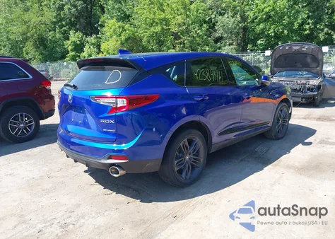 2019 Acura Rdx A-Spec Package из США, поврежденный, VIN 5J8TC2H63KL015202